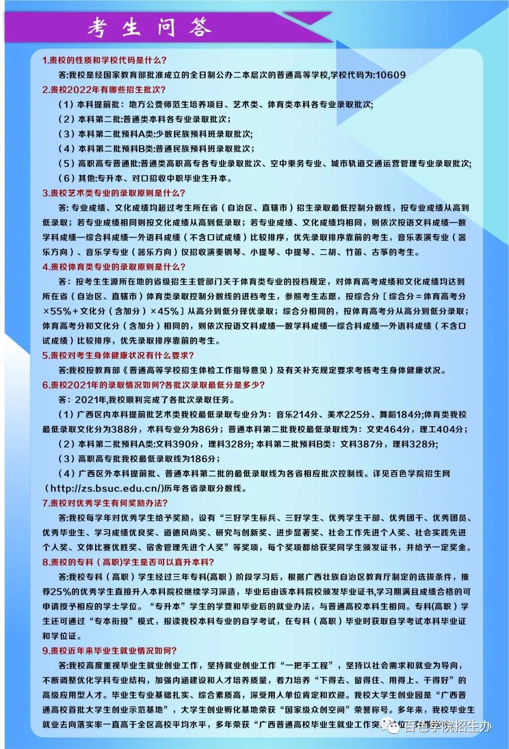 2022年百色学院音乐舞蹈类专业本科招生简介（含招生专业统计表及历年专业录取情况）